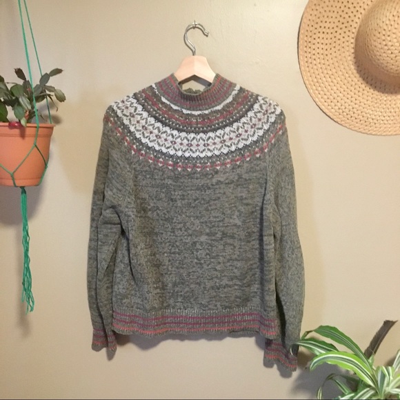 Vintage Heirloom Collectables Knit Yoke Sweater - Picture 4 of 7